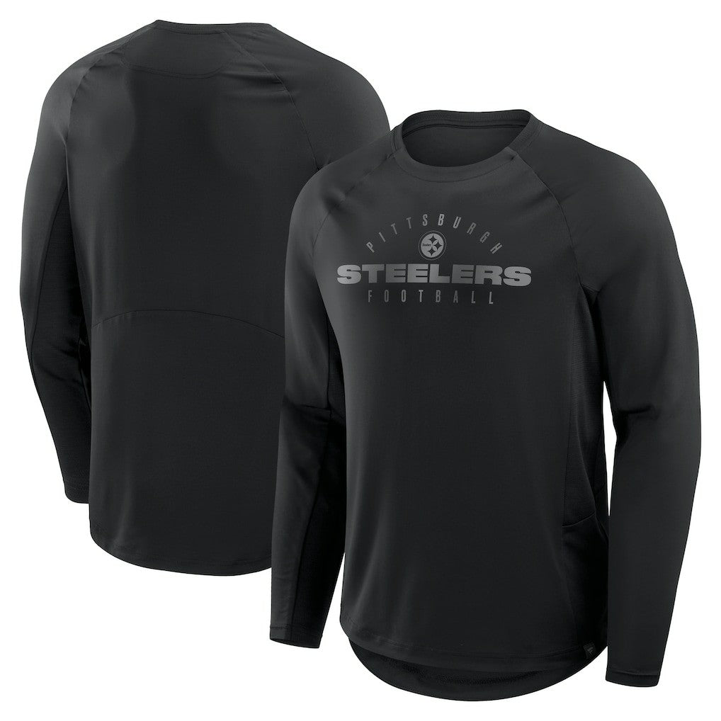 Pittsburgh Steelers Coverage Scheme Long Sleeve T-Shirt - Black cheap