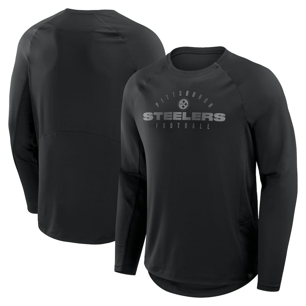 Pittsburgh Steelers Coverage Scheme Long Sleeve T-Shirt - Black cheap
