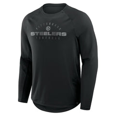 Pittsburgh Steelers Coverage Scheme Long Sleeve T-Shirt - Black cheap