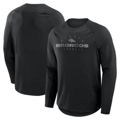 Denver Broncos Coverage Scheme Long Sleeve T-Shirt - Black discount