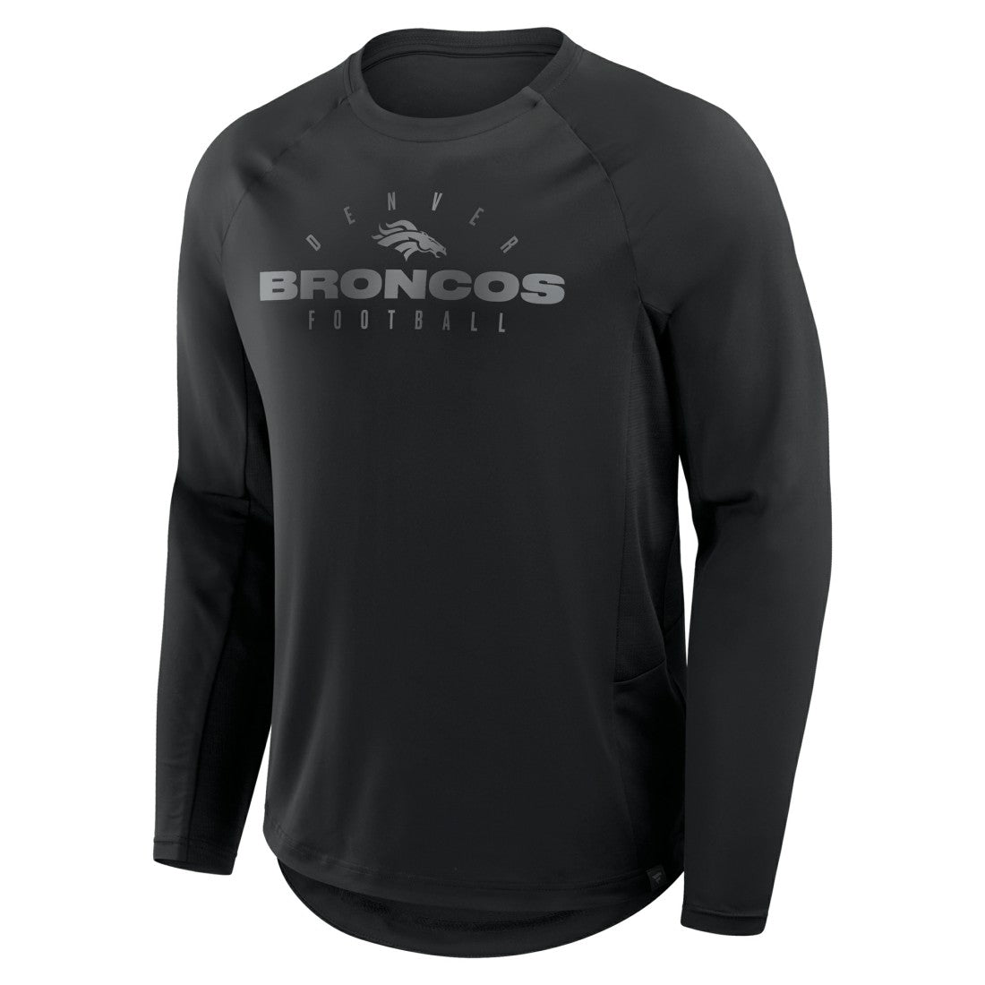 Denver Broncos Coverage Scheme Long Sleeve T-Shirt - Black discount