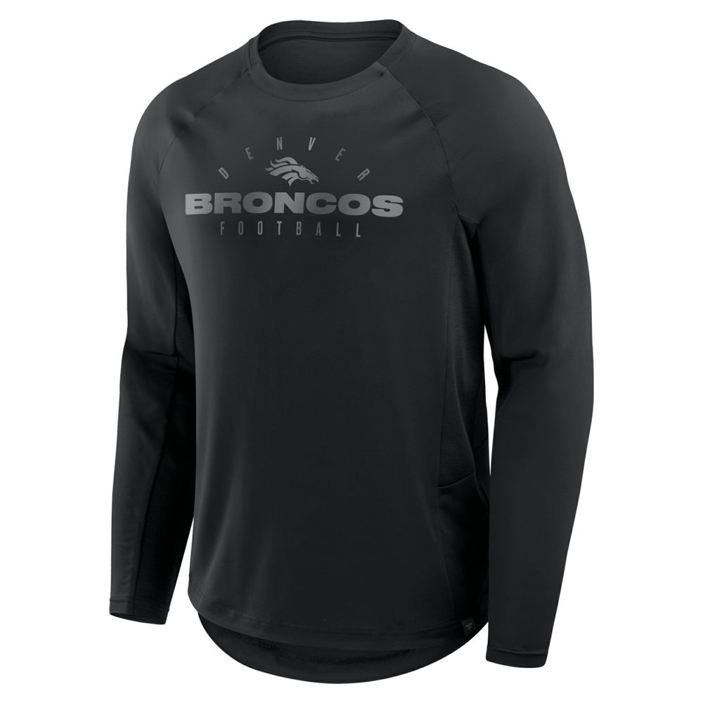 Denver Broncos Coverage Scheme Long Sleeve T-Shirt - Black discount