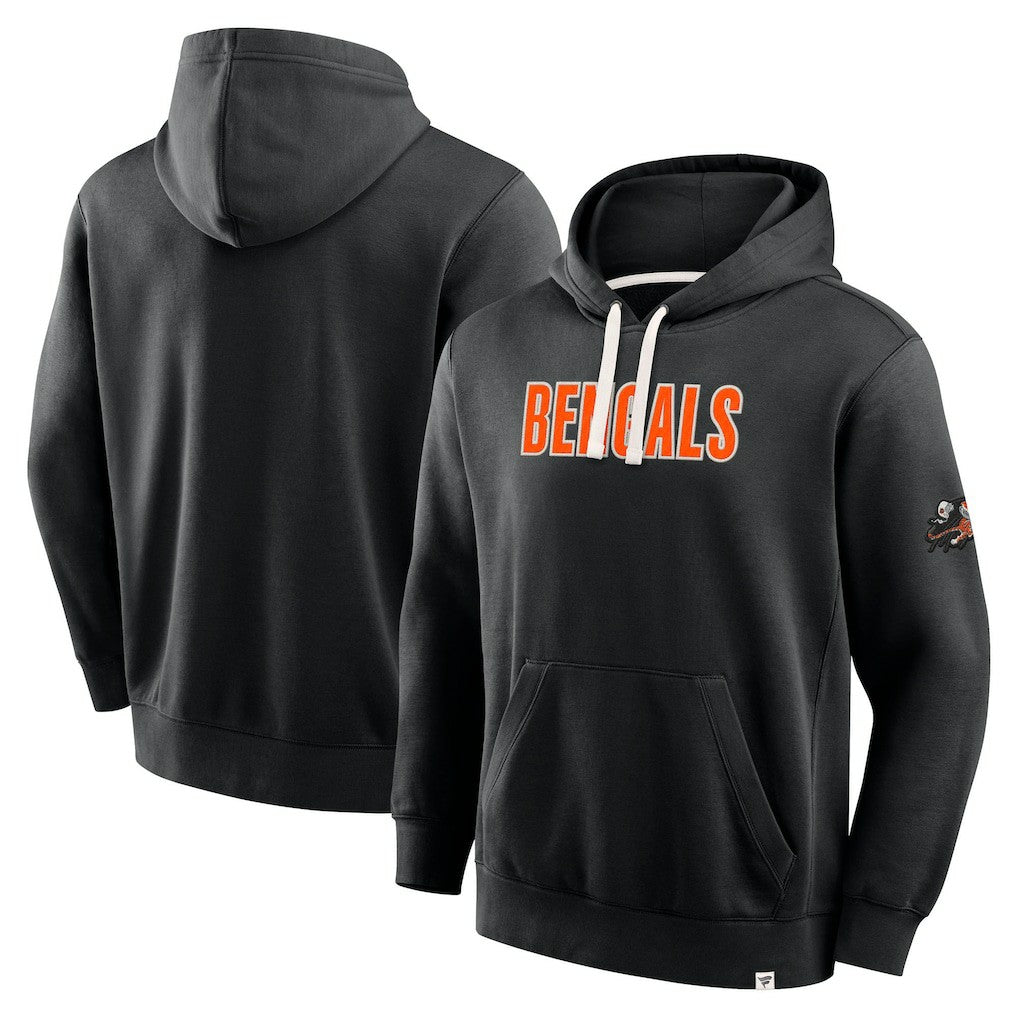 Cincinnati Bengals New Horizons Heritage Pullover Hoodie - Black for sale