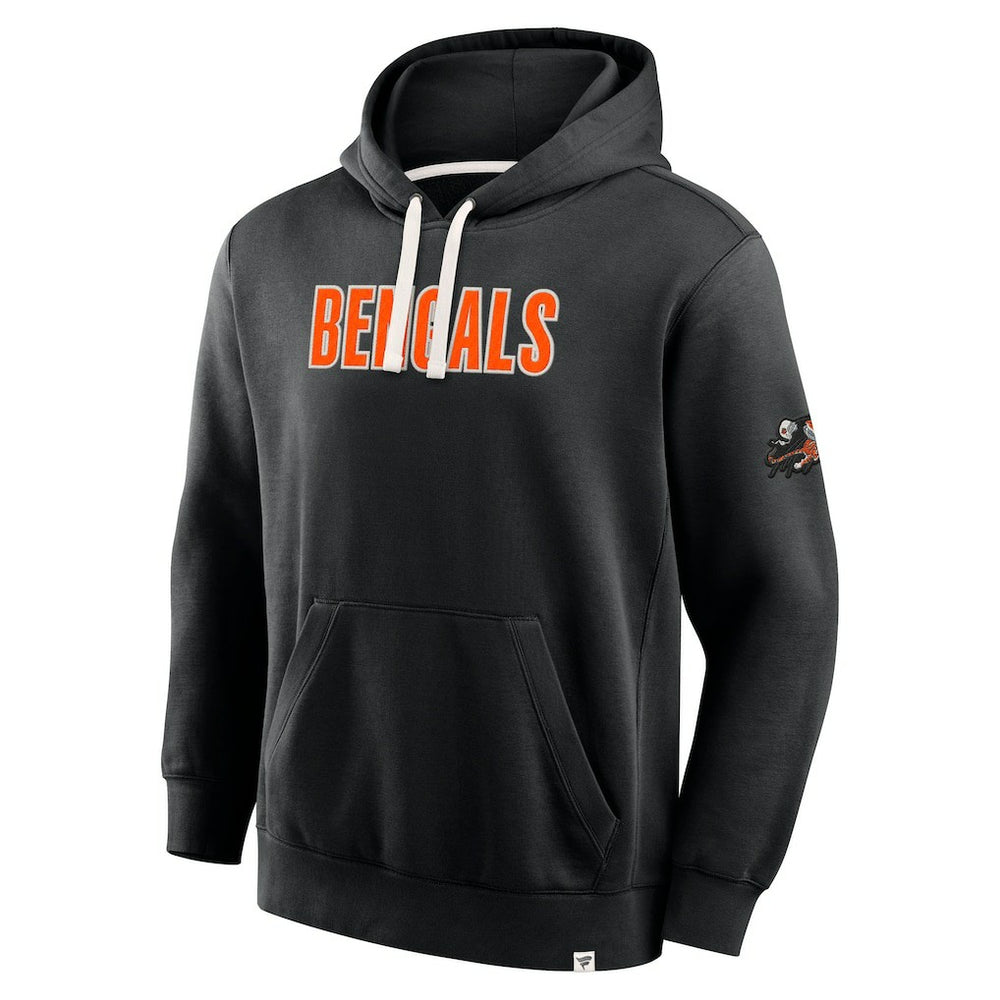 Cincinnati Bengals New Horizons Heritage Pullover Hoodie - Black for sale