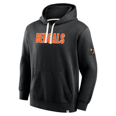 Cincinnati Bengals New Horizons Heritage Pullover Hoodie - Black for sale