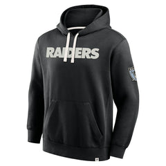 Las Vegas Raiders New Horizons Heritage Pullover Hoodie - Black on sale