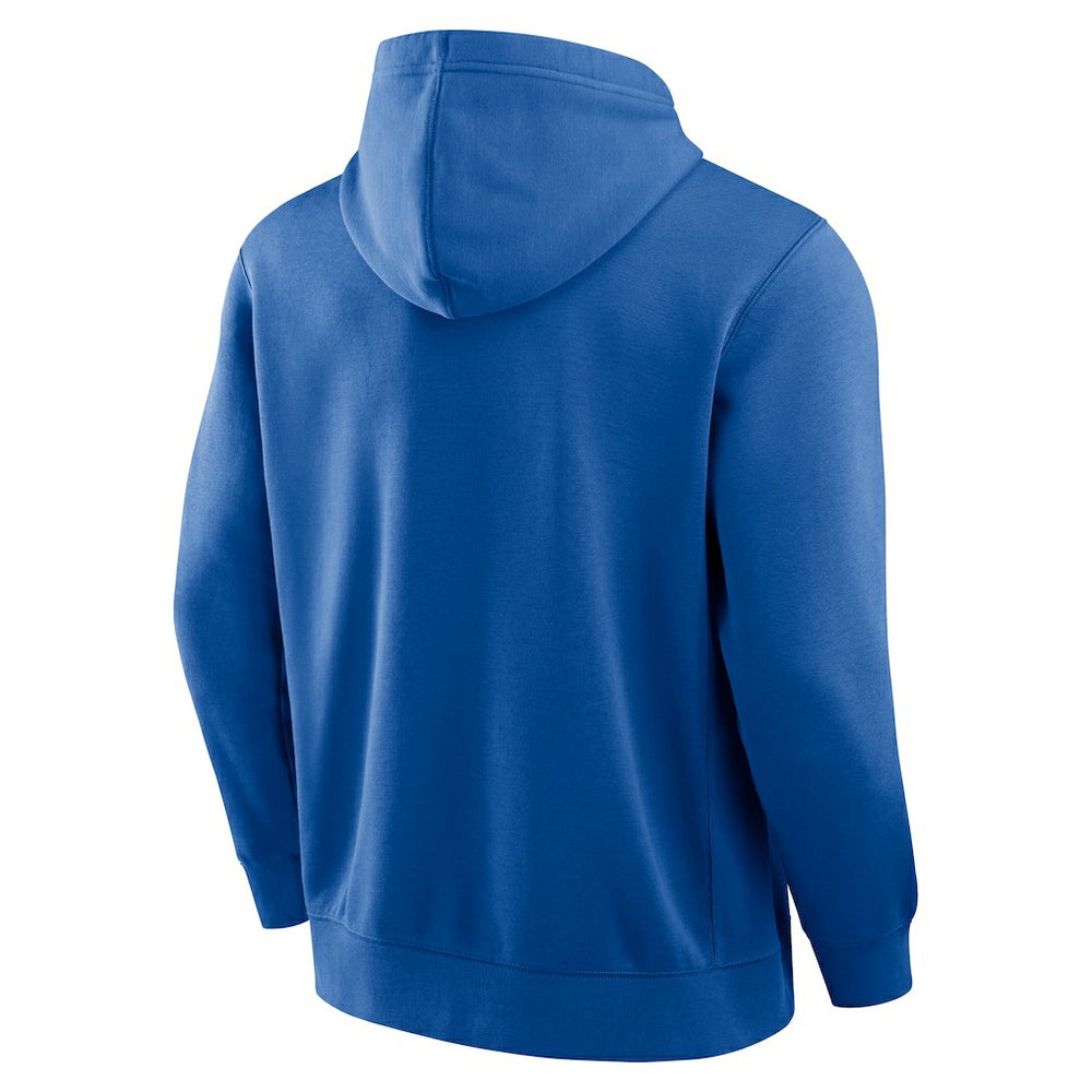New England Patriots New Horizons Heritage Pullover Hoodie - Royal cheap