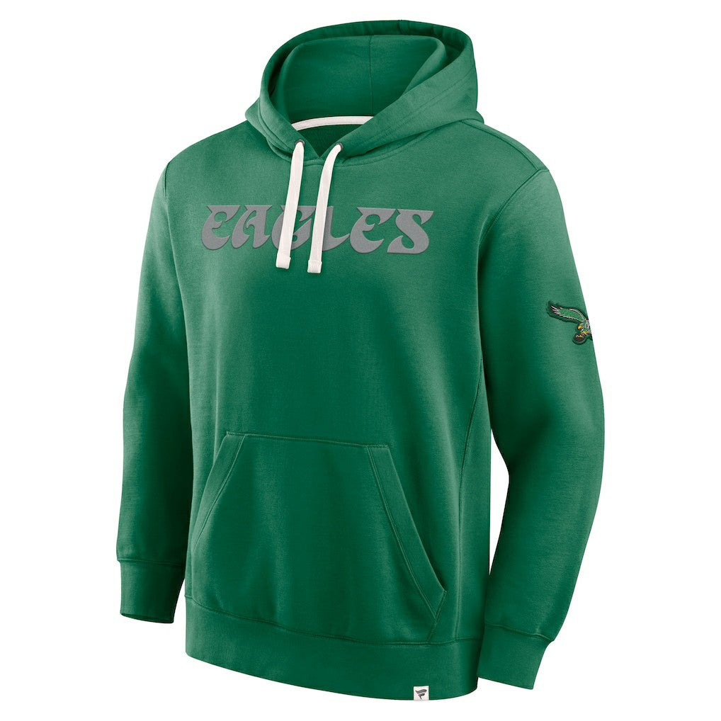 Philadelphia Eagles New Horizons Heritage Pullover Hoodie - Kelly Green sale