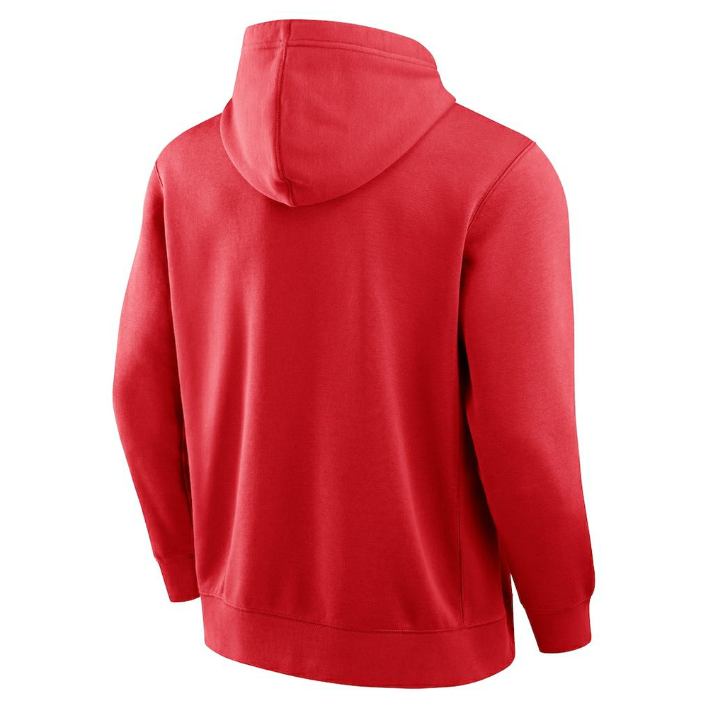 San Francisco 49ers New Horizons Heritage Pullover Hoodie - Scarlet on sale