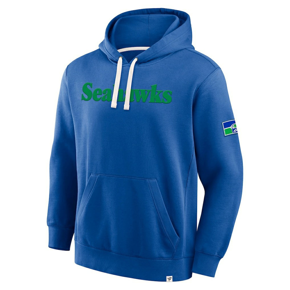 Seattle Seahawks New Horizons Heritage Pullover Hoodie - Royal outlet
