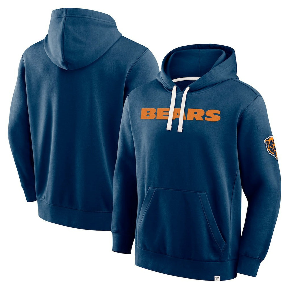 Chicago Bears New Horizons Heritage Pullover Hoodie - Navy outlet