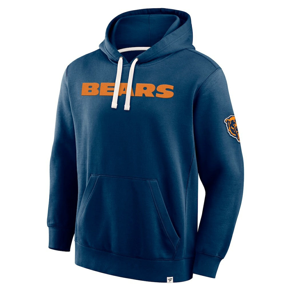 Chicago Bears New Horizons Heritage Pullover Hoodie - Navy outlet
