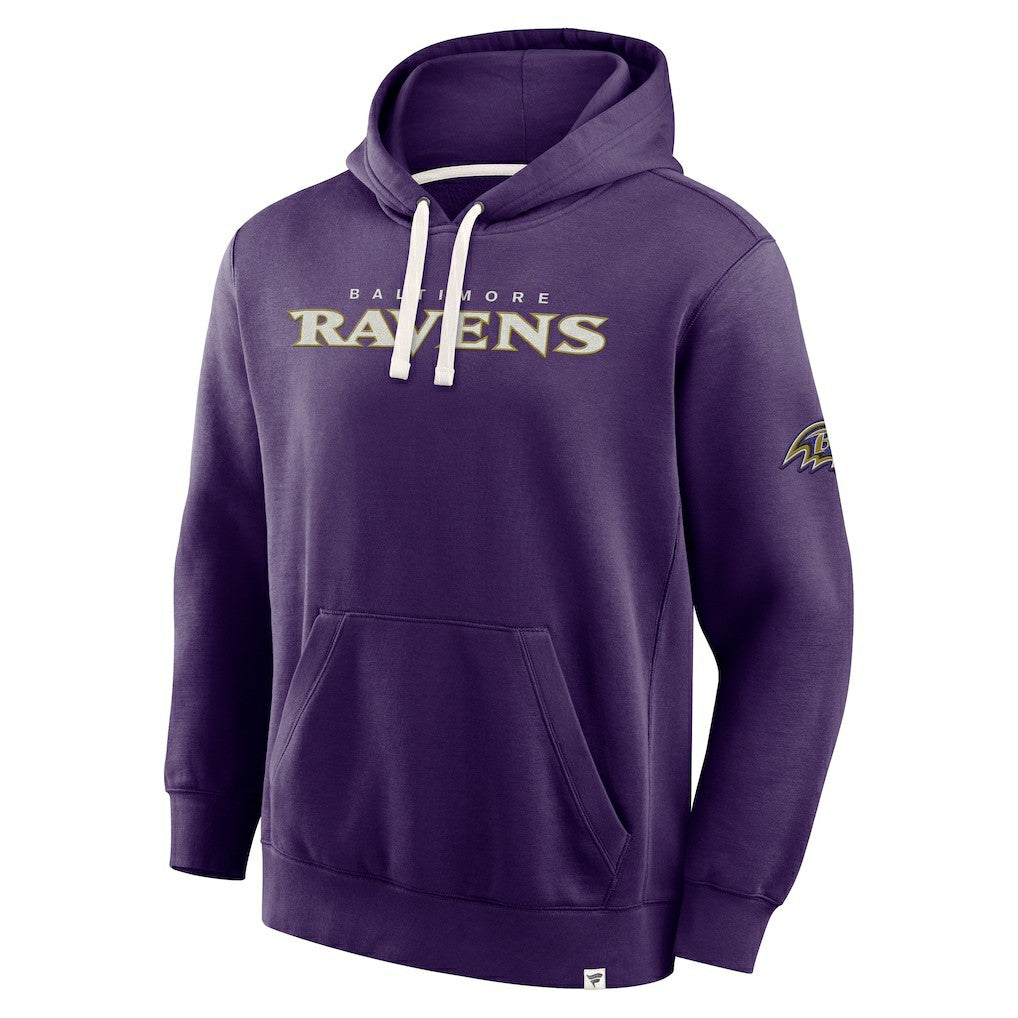 Baltimore Ravens New Horizons Heritage Pullover Hoodie - Purple cheap