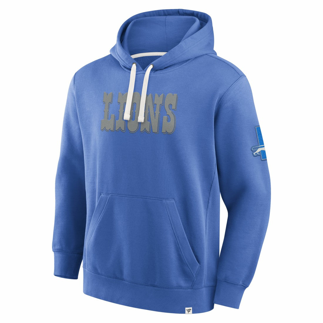 Detroit Lions New Horizons Heritage Pullover Hoodie - Blue on sale