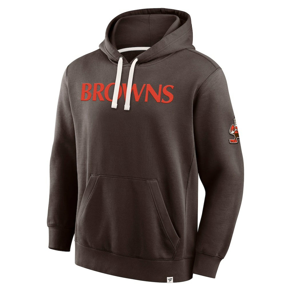Cleveland Browns New Horizons Heritage Pullover Hoodie - Brown cheap