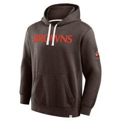 Cleveland Browns New Horizons Heritage Pullover Hoodie - Brown cheap