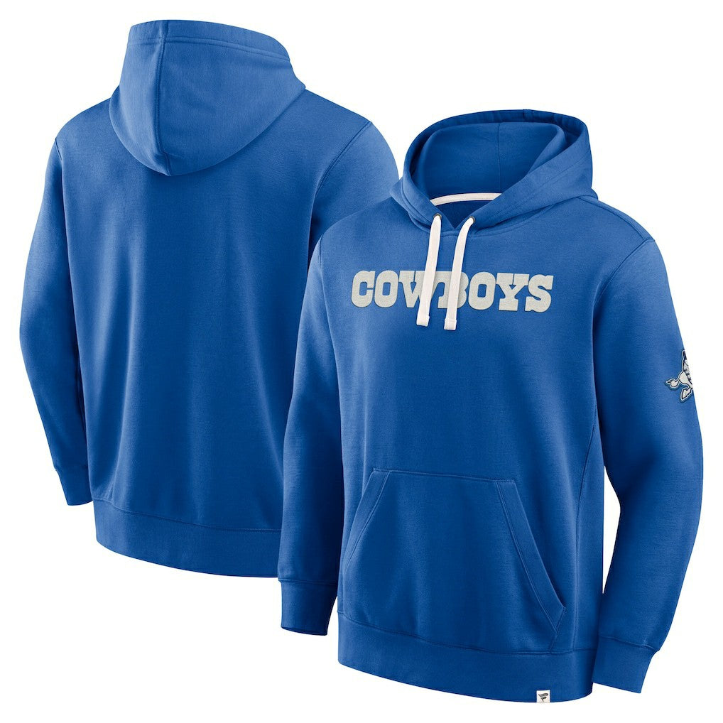 Dallas Cowboys New Horizons Heritage Pullover Hoodie - Royal discount