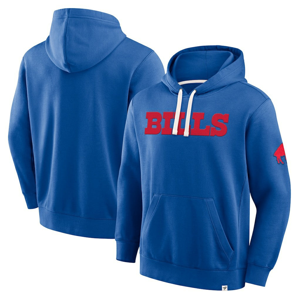 Buffalo Bills New Horizons Heritage Pullover Hoodie - Royal on sale