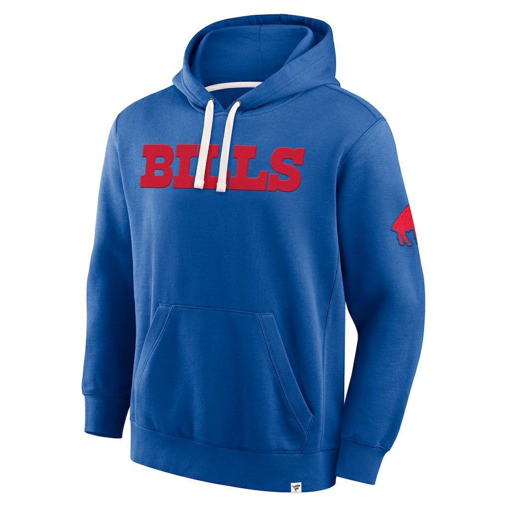 Buffalo Bills New Horizons Heritage Pullover Hoodie - Royal on sale