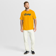 Los Angeles Rams Fluid Motion Legacy T-Shirt - Gold on sale