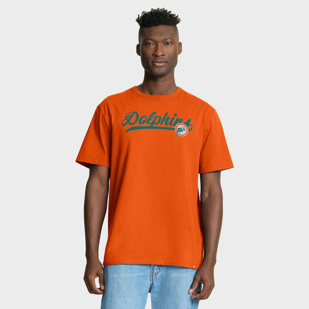 Miami Dolphins Fluid Motion Legacy T-Shirt - Orange outlet