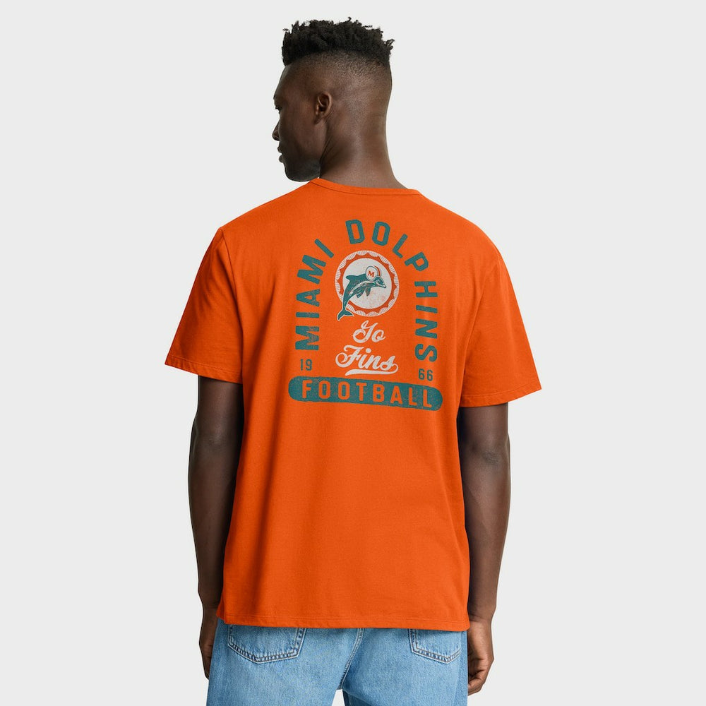 Miami Dolphins Fluid Motion Legacy T-Shirt - Orange outlet
