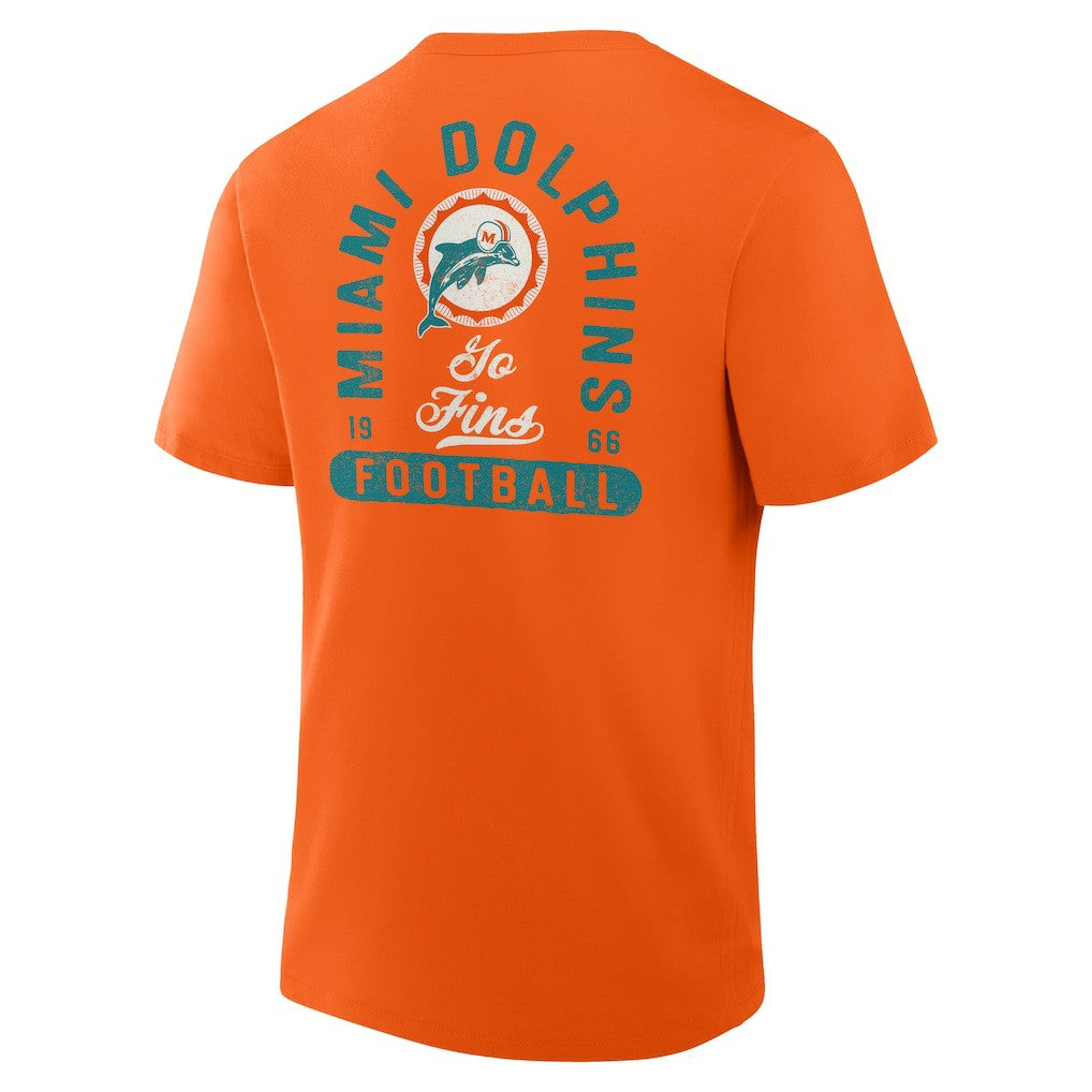 Miami Dolphins Fluid Motion Legacy T-Shirt - Orange outlet