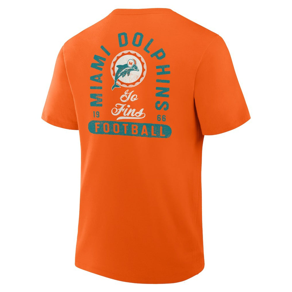 Miami Dolphins Fluid Motion Legacy T-Shirt - Orange outlet