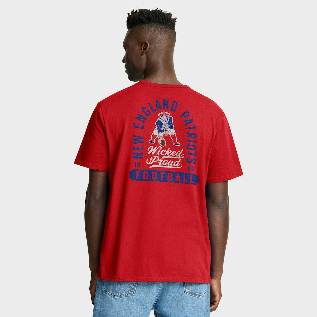 New England Patriots Fluid Motion Legacy T-Shirt - Red sale
