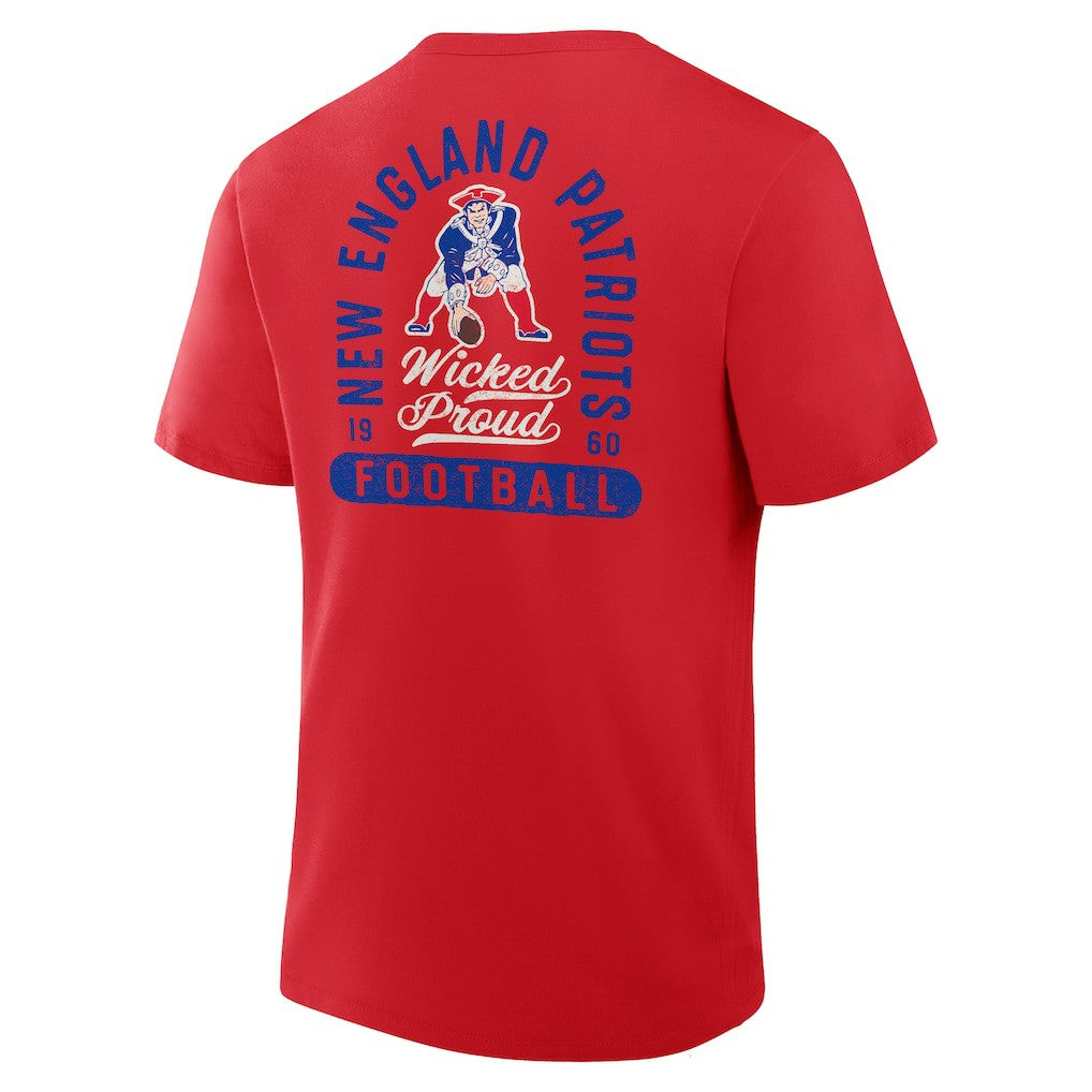 New England Patriots Fluid Motion Legacy T-Shirt - Red sale