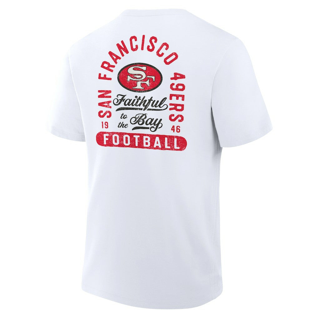 San Francisco 49ers Fluid Motion Legacy T-Shirt - White online