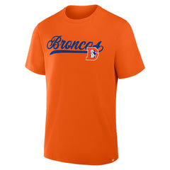 Denver Broncos Fluid Motion Legacy T-Shirt - Orange outlet