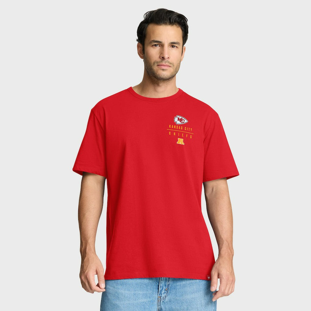 Kansas City Chiefs Passing Pocket Legacy T-Shirt - Red on sale