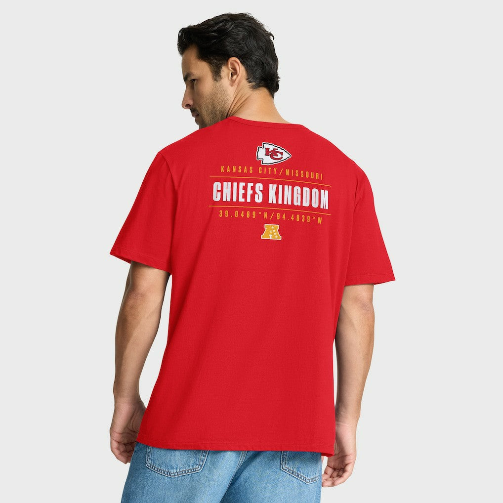Kansas City Chiefs Passing Pocket Legacy T-Shirt - Red on sale
