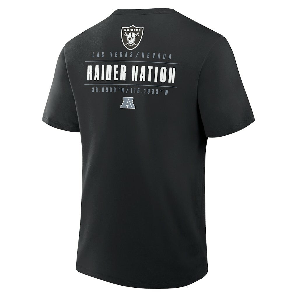 Las Vegas Raiders Passing Pocket Legacy T-Shirt - Black sale