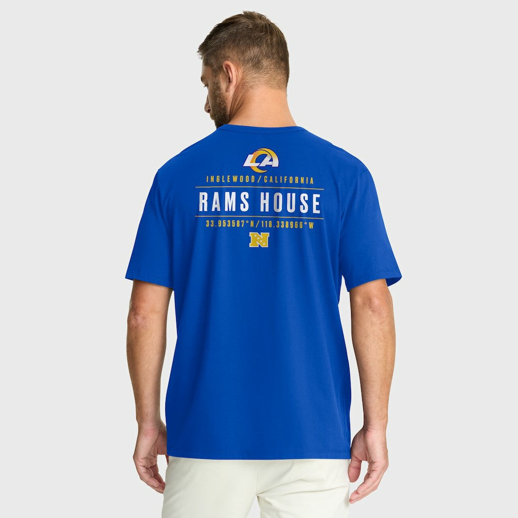 Los Angeles Rams Passing Pocket Legacy T-Shirt - Royal sale