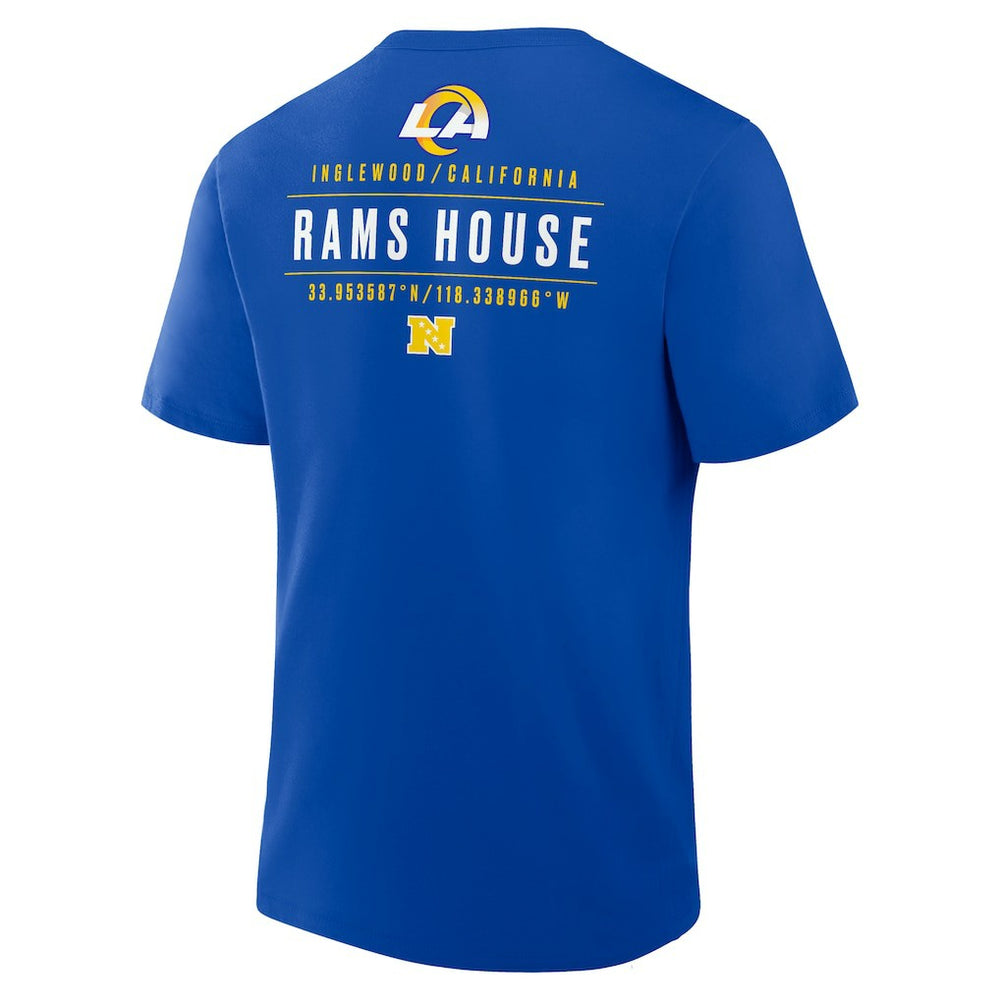 Los Angeles Rams Passing Pocket Legacy T-Shirt - Royal sale