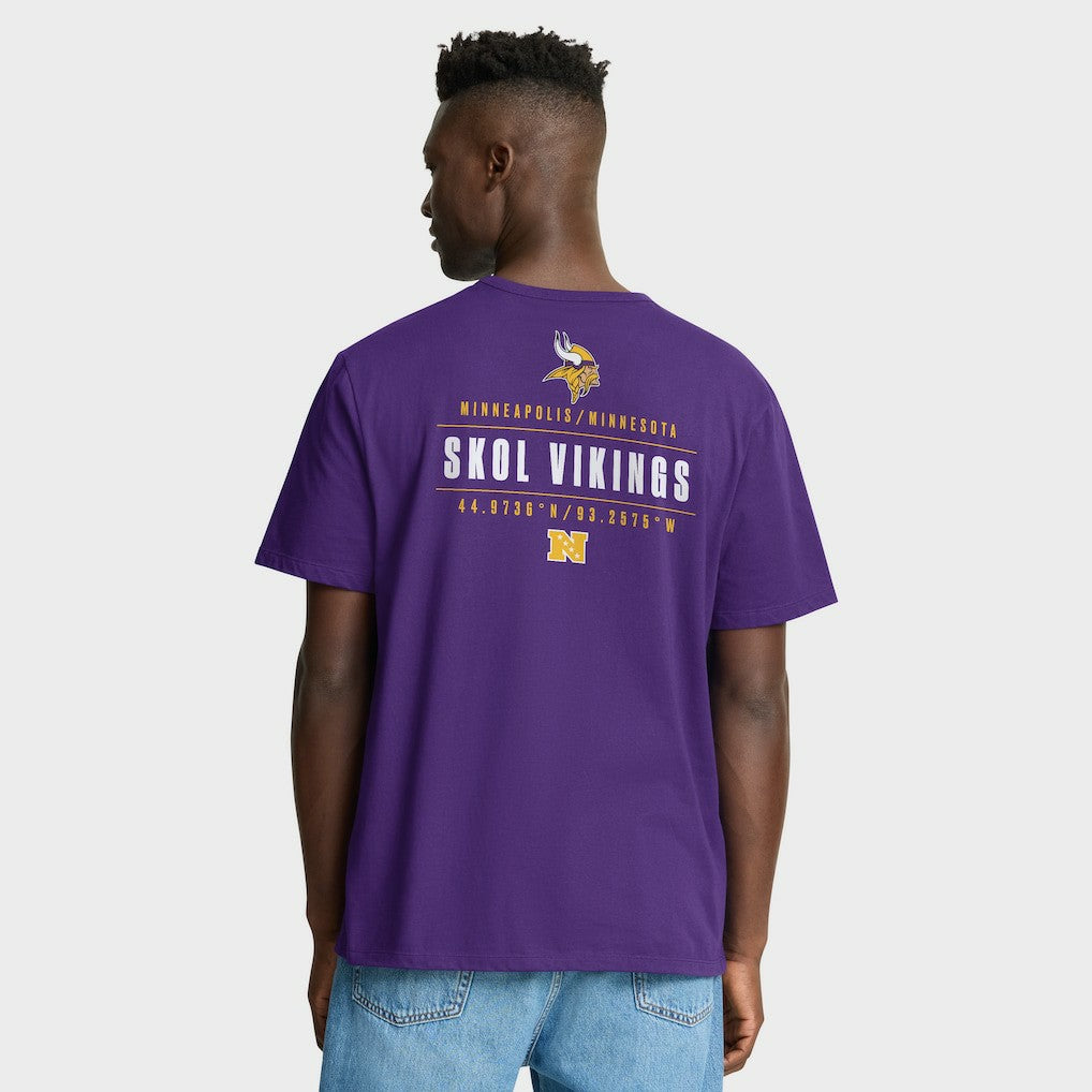 Minnesota Vikings Passing Pocket Legacy T-Shirt - Purple sale