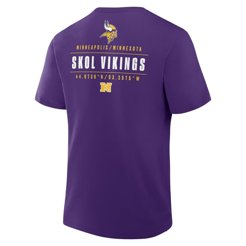 Minnesota Vikings Passing Pocket Legacy T-Shirt - Purple sale