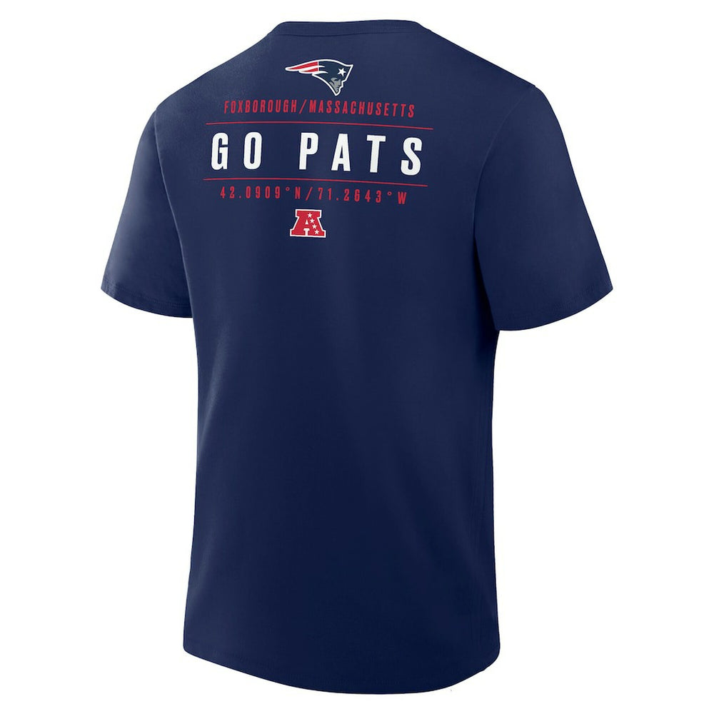 New England Patriots Passing Pocket Legacy T-Shirt - Navy on sale