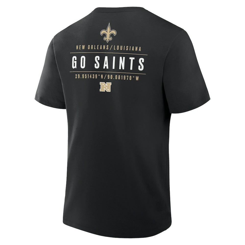 New Orleans Saints Passing Pocket Legacy T-Shirt - Black online