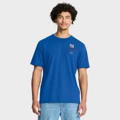 New York Giants Passing Pocket Legacy T-Shirt - Royal discount