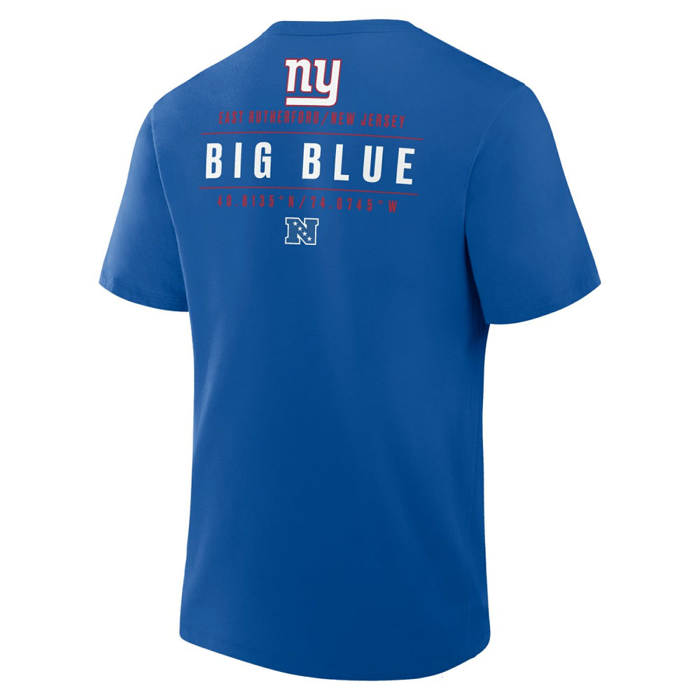 New York Giants Passing Pocket Legacy T-Shirt - Royal discount