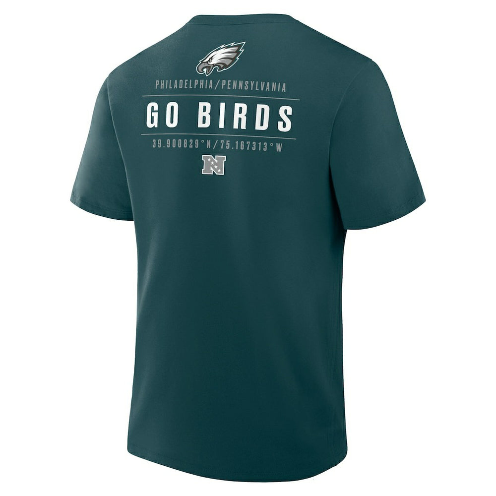 Philadelphia Eagles Passing Pocket Legacy T-Shirt - Midnight Green online