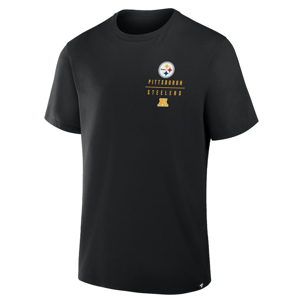 Pittsburgh Steelers Passing Pocket Legacy T-Shirt - Black on sale