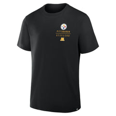 Pittsburgh Steelers Passing Pocket Legacy T-Shirt - Black on sale