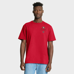 San Francisco 49ers Passing Pocket Legacy T-Shirt - Scarlet online