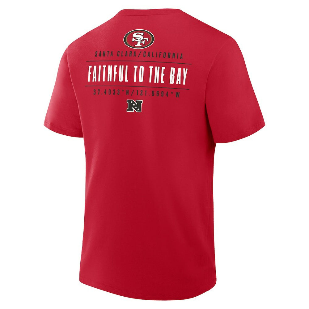 San Francisco 49ers Passing Pocket Legacy T-Shirt - Scarlet online