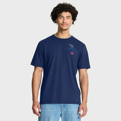 Tennessee Titans Passing Pocket Legacy T-Shirt - Navy online