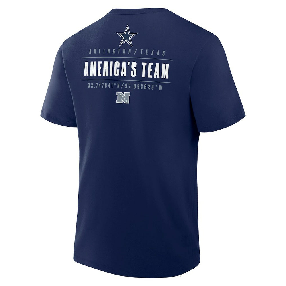 Dallas Cowboys Passing Pocket Legacy T-Shirt - Navy cheap